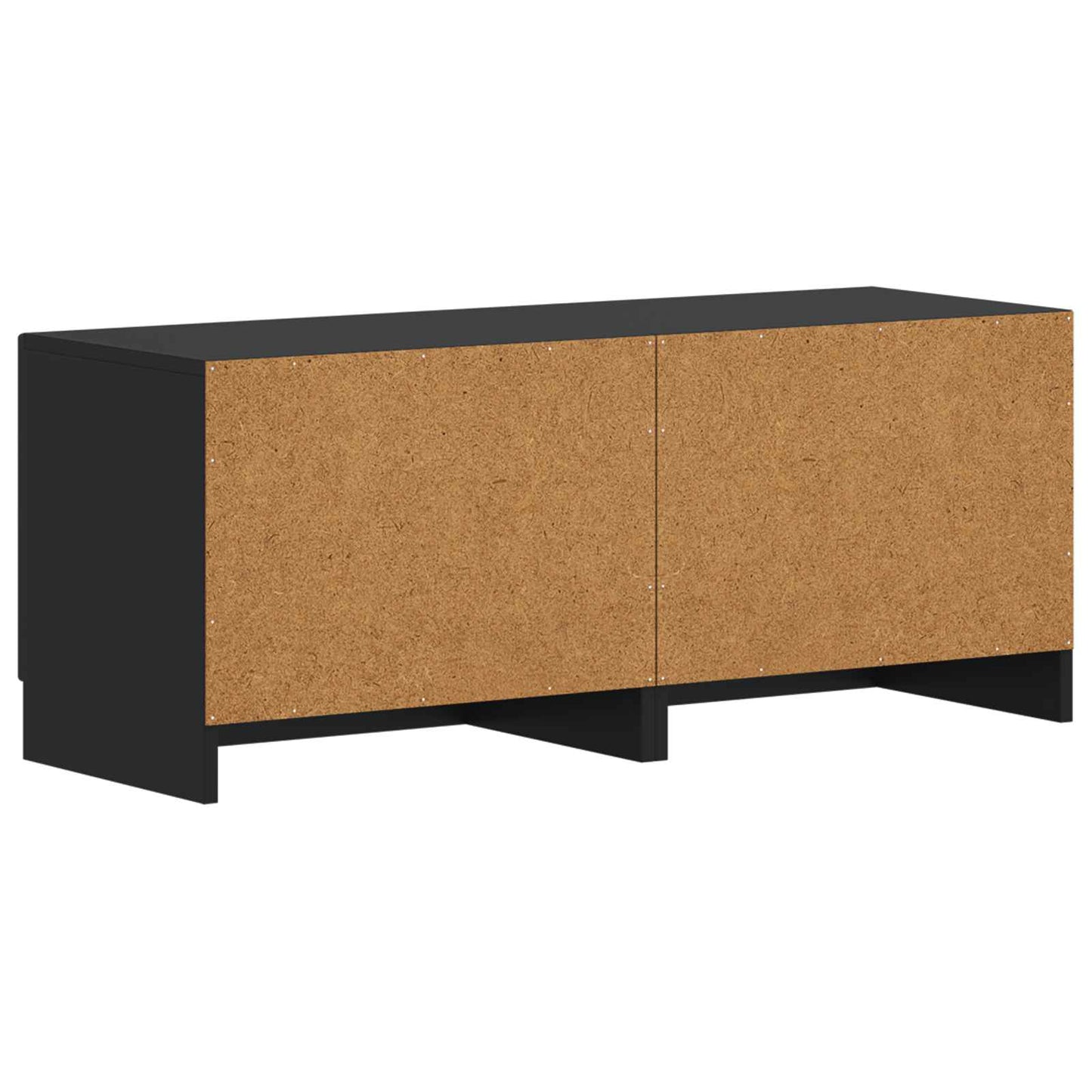 vidaXL TV Cabinet Black Engineered Wood