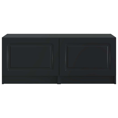 vidaXL TV Cabinet Black Engineered Wood