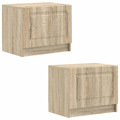 vidaXL TV Cabinet Sonoma Oak Engineered Wood