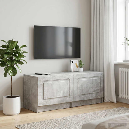 vidaXL TV Cabinet Concrete Grey Engineered Wood