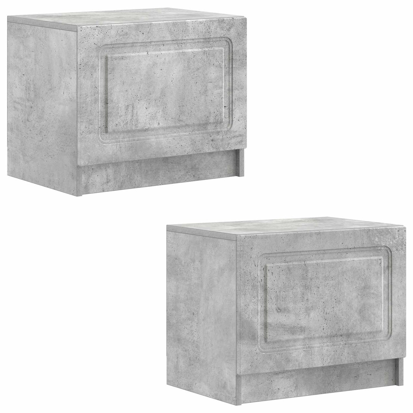 vidaXL TV Cabinet Concrete Grey Engineered Wood