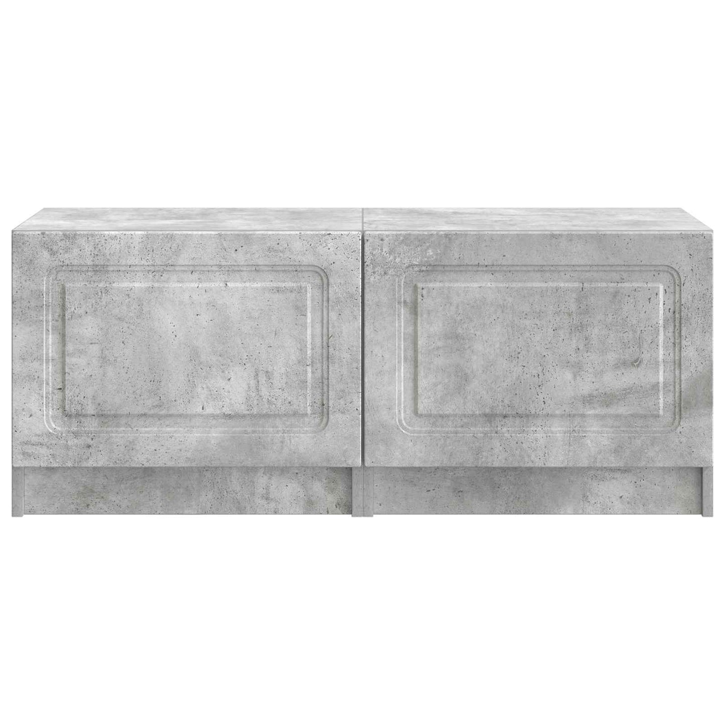 vidaXL TV Cabinet Concrete Grey Engineered Wood