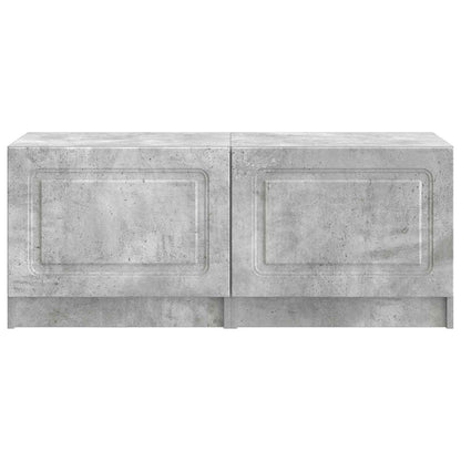 vidaXL TV Cabinet Concrete Grey Engineered Wood