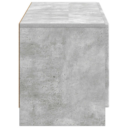 vidaXL TV Cabinet Concrete Grey Engineered Wood