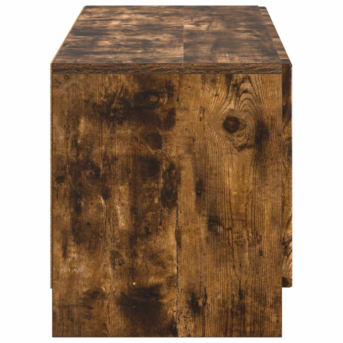 vidaXL TV Cabinet Smoked Oak Engineered Wood
