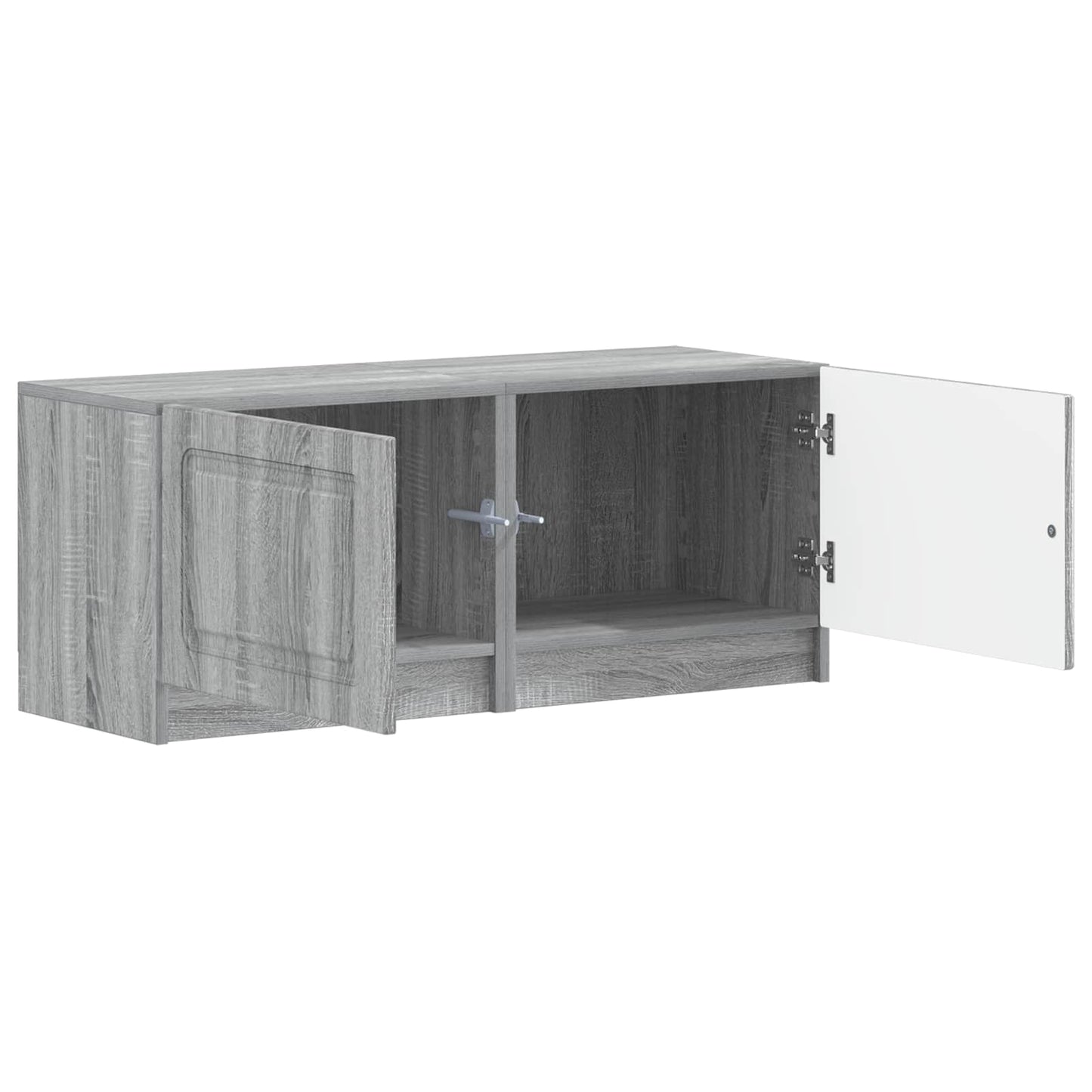 vidaXL TV Cabinet Grey Sonoma Engineered Wood