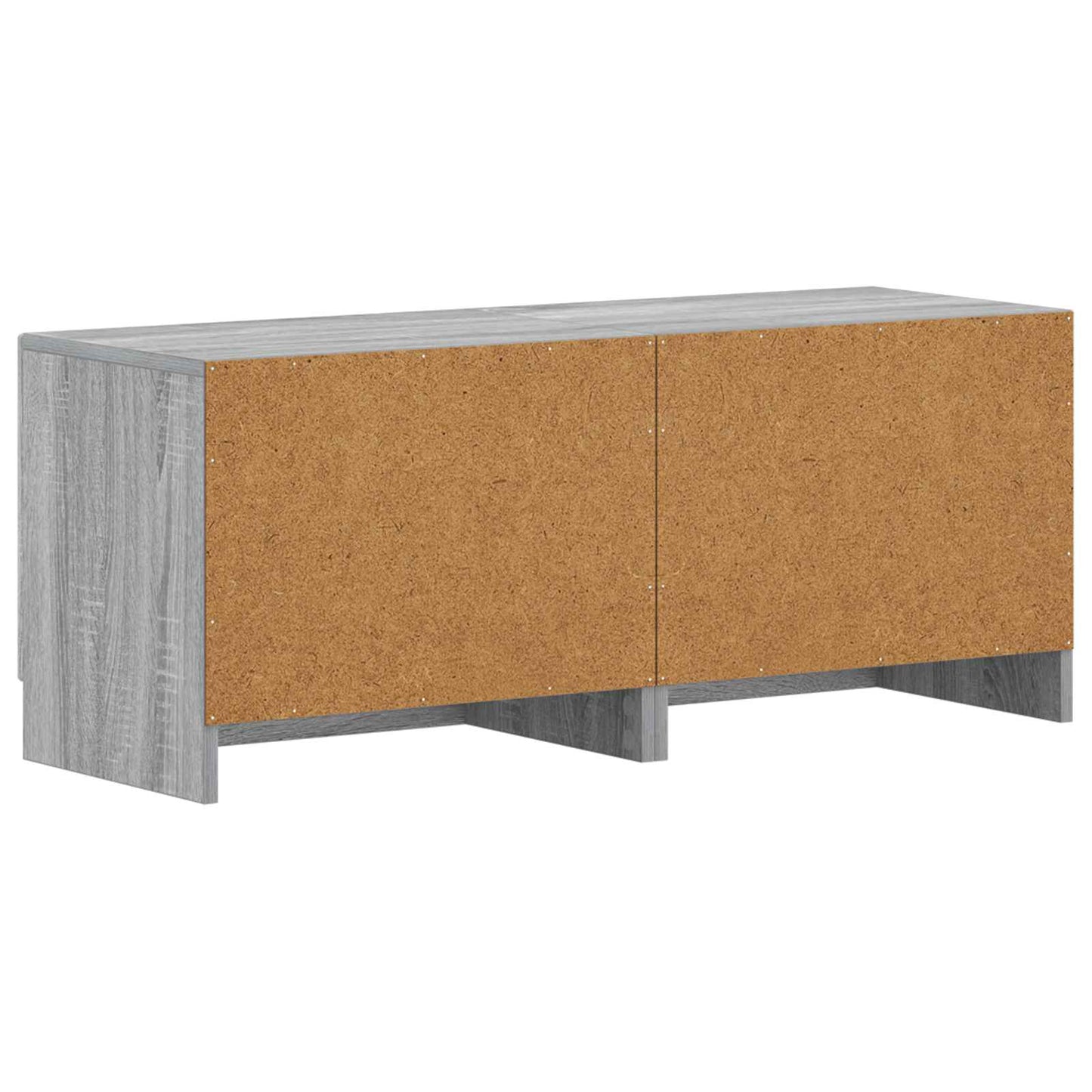 vidaXL TV Cabinet Grey Sonoma Engineered Wood