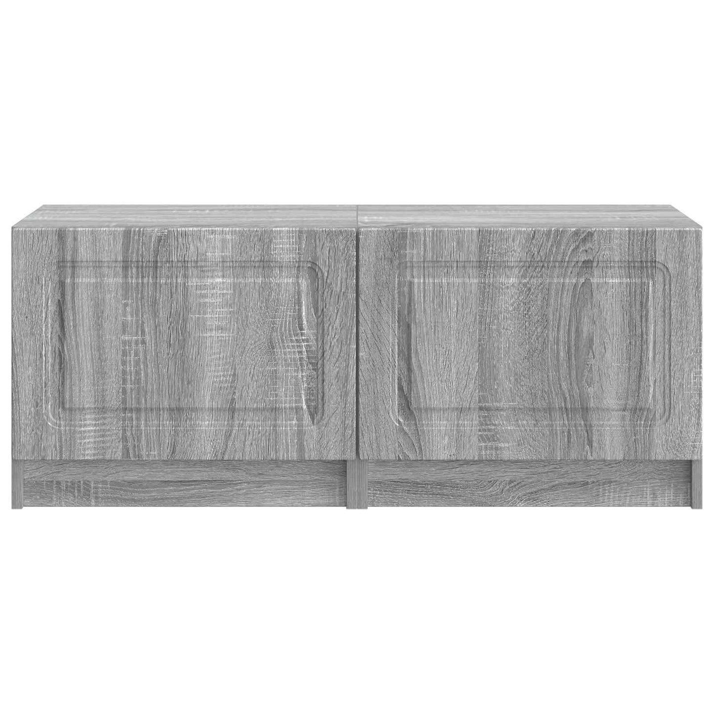 vidaXL TV Cabinet Grey Sonoma Engineered Wood