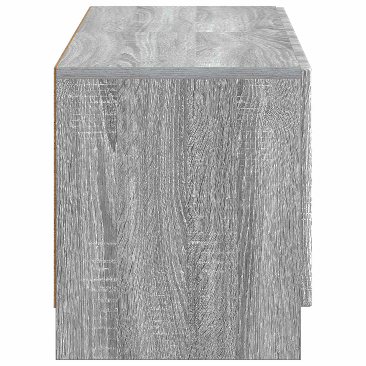 vidaXL TV Cabinet Grey Sonoma Engineered Wood
