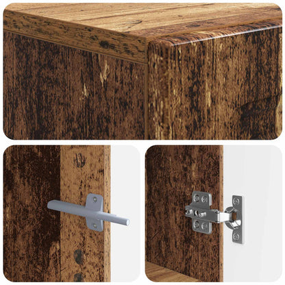 vidaXL TV Cabinet Old Wood Engineered Wood
