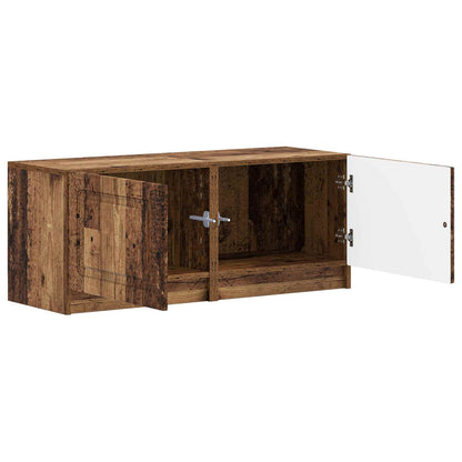 vidaXL TV Cabinet Old Wood Engineered Wood
