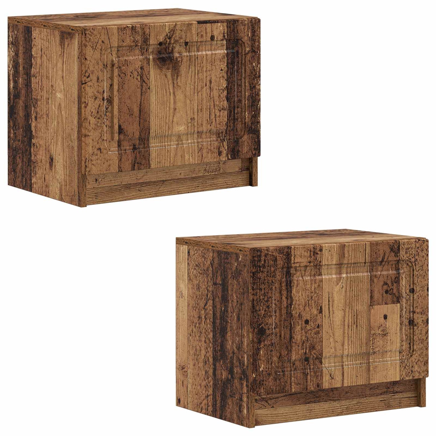 vidaXL TV Cabinet Old Wood Engineered Wood