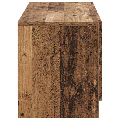 vidaXL TV Cabinet Old Wood Engineered Wood