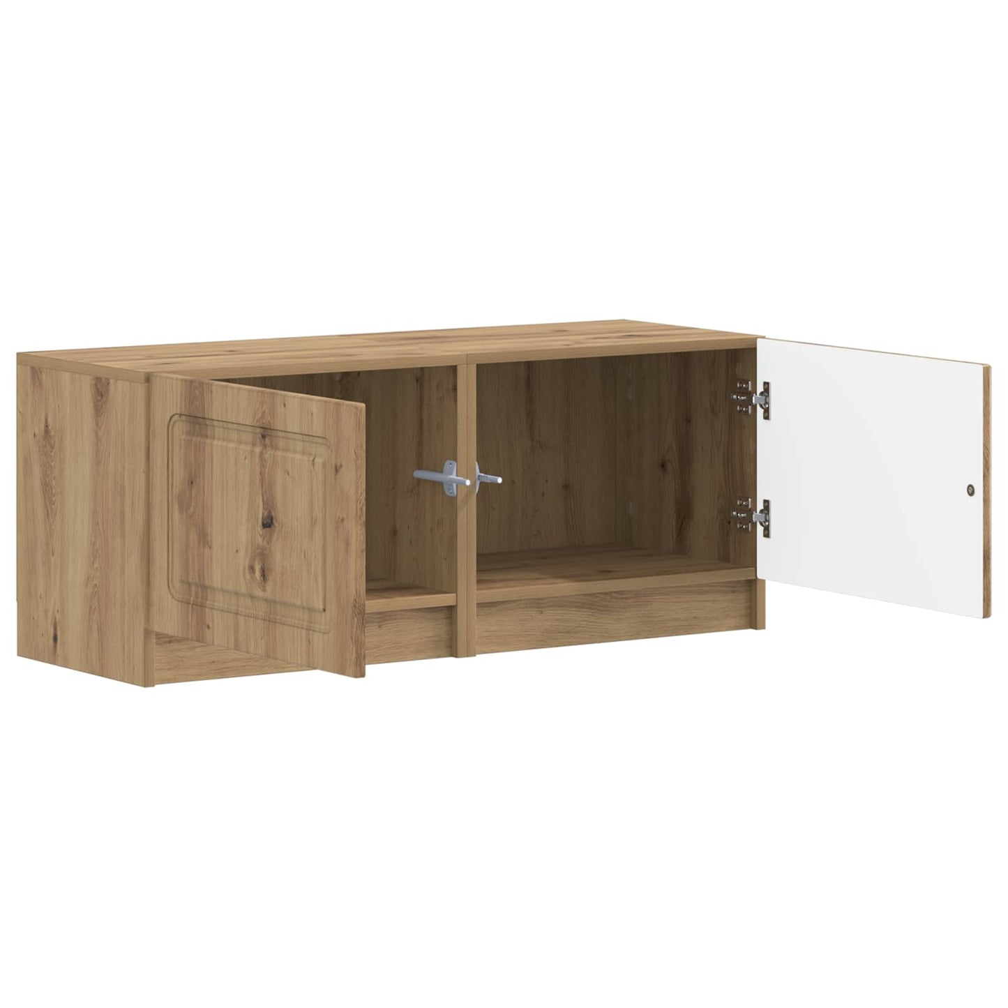 vidaXL TV Cabinet Artisan Oak Engineered Wood