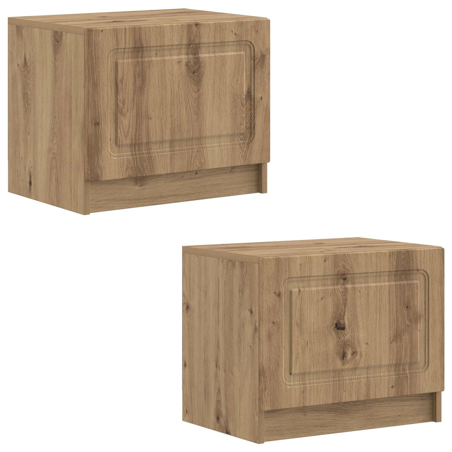 vidaXL TV Cabinet Artisan Oak Engineered Wood