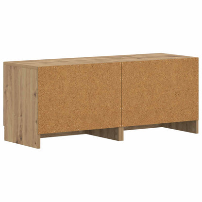 vidaXL TV Cabinet Artisan Oak Engineered Wood