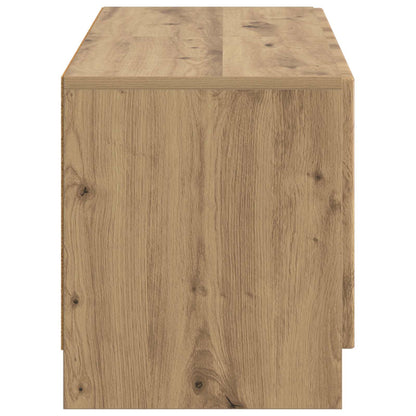 vidaXL TV Cabinet Artisan Oak Engineered Wood