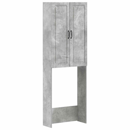 vidaXL Toilet Cabinet UTRECHT Concrete Grey 66 x 25.5 x 190 cm