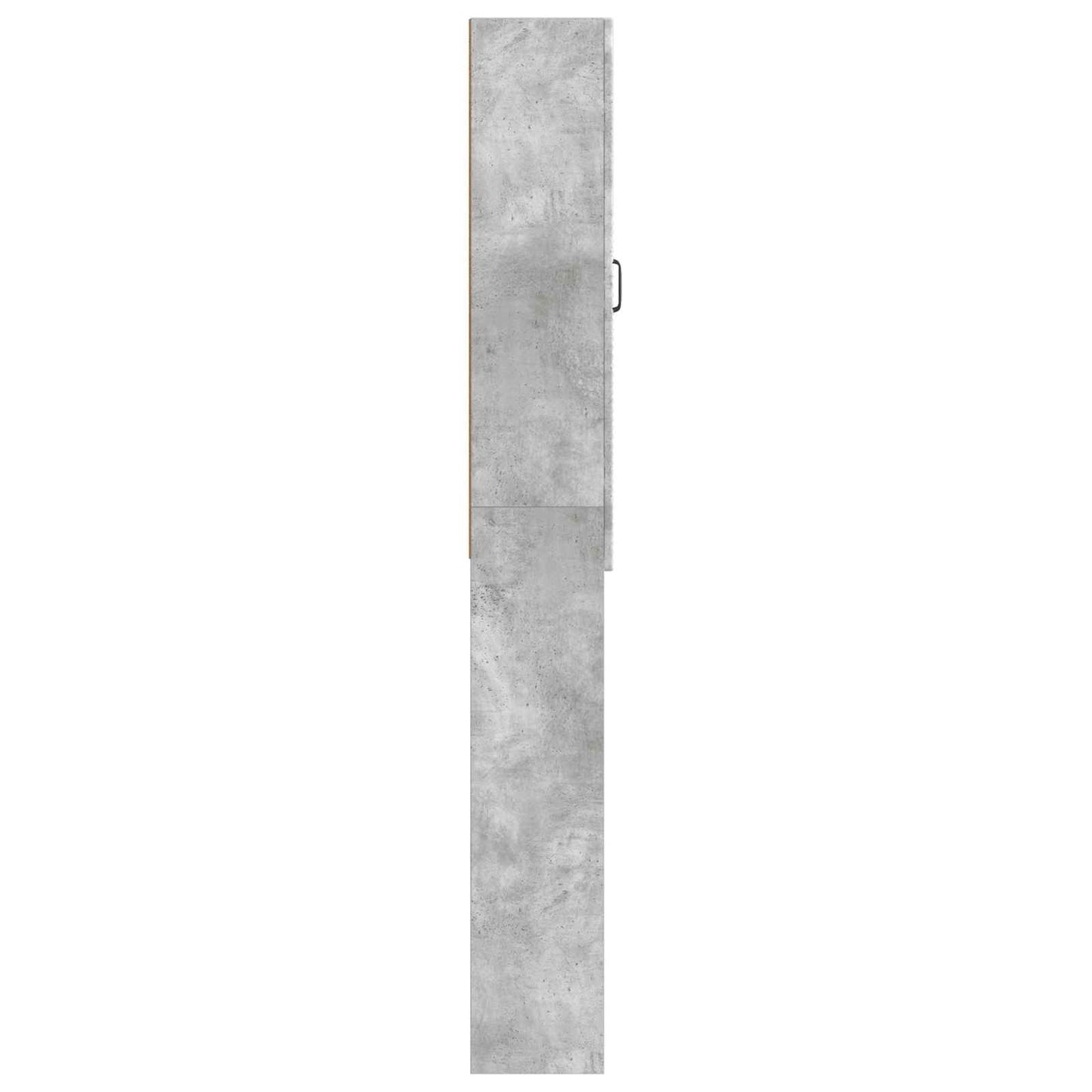 vidaXL Toilet Cabinet UTRECHT Concrete Grey 66 x 25.5 x 190 cm