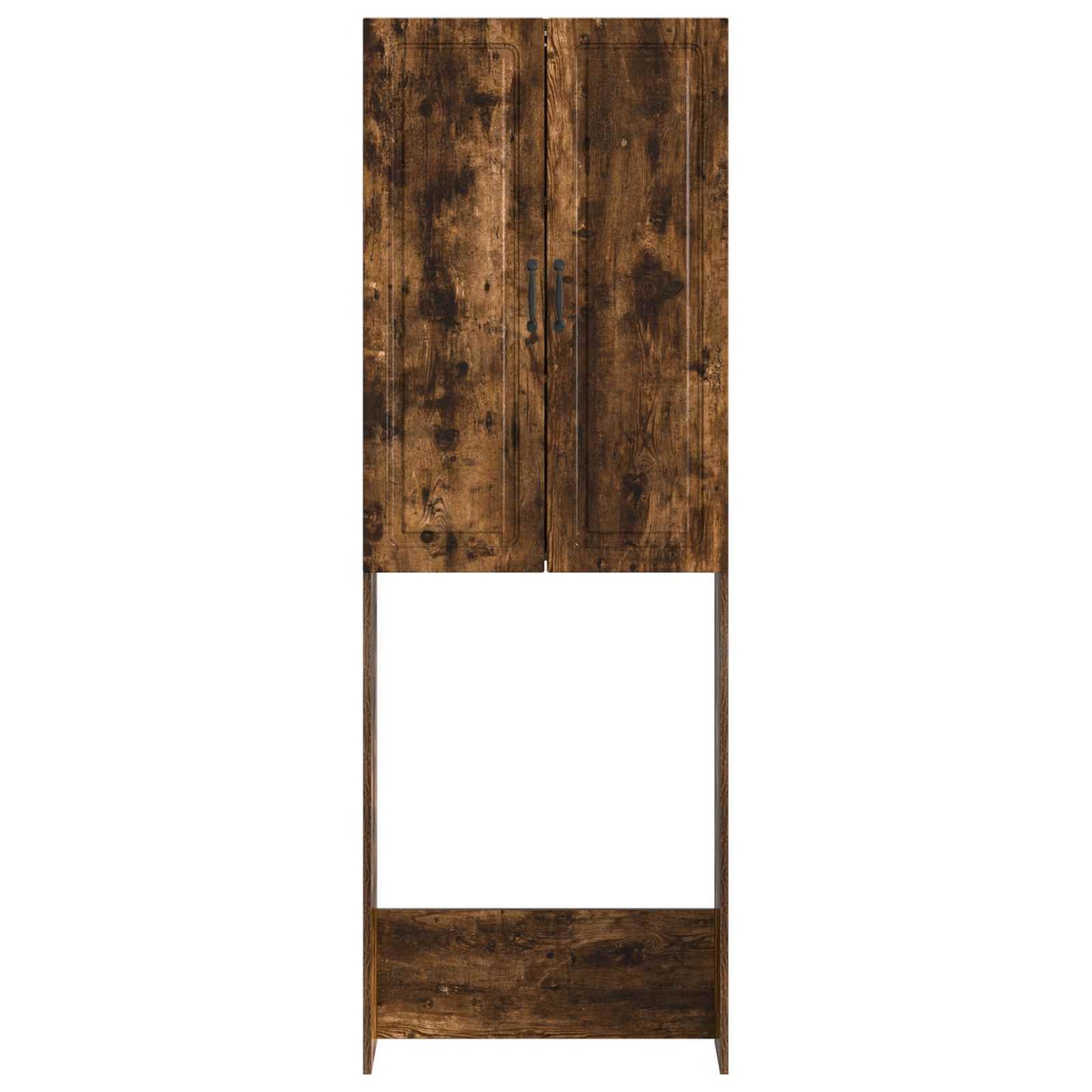 vidaXL Toilet Cabinet UTRECHT Smoked Oak 66 x 25.5 x 190 cm