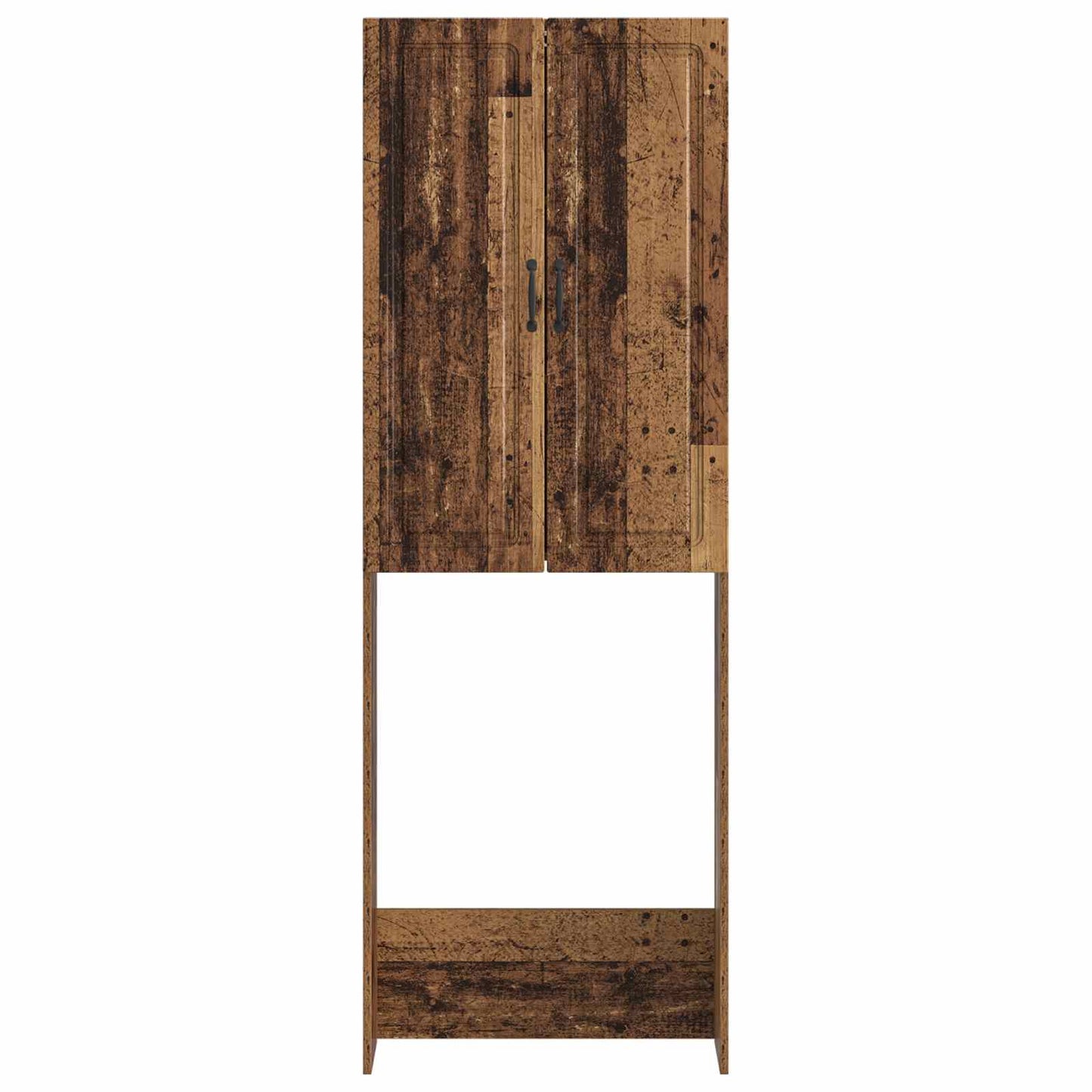 vidaXL Toilet Cabinet UTRECHT Old Wood 66 x 25.5 x 190 cm