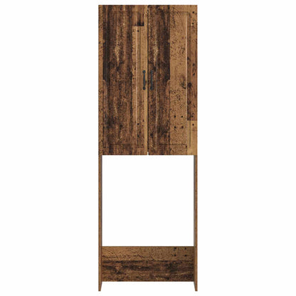 vidaXL Toilet Cabinet UTRECHT Old Wood 66 x 25.5 x 190 cm
