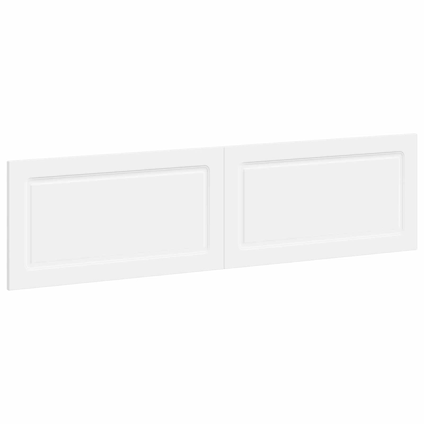 vidaXL Wall-Mounted Headboard UTRECHT White Engineered Wood