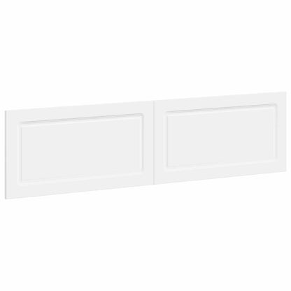 vidaXL Wall-Mounted Headboard UTRECHT White Engineered Wood