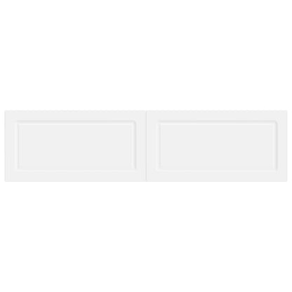 vidaXL Wall-Mounted Headboard UTRECHT White Engineered Wood
