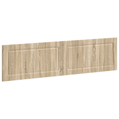 vidaXL Wall-Mounted Headboard UTRECHT Sonoma Oak Engineered Wood