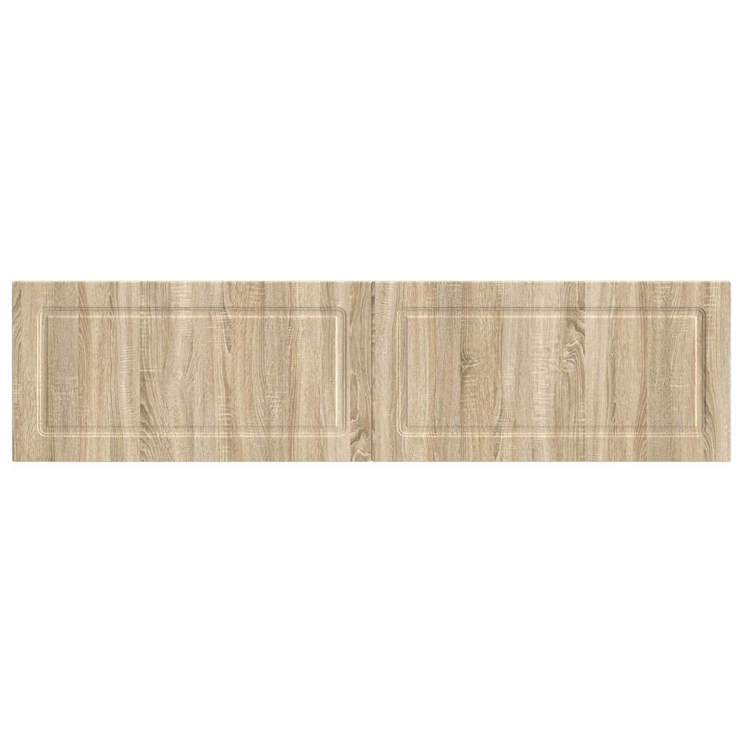 vidaXL Wall-Mounted Headboard UTRECHT Sonoma Oak Engineered Wood