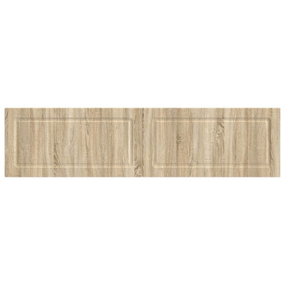 vidaXL Wall-Mounted Headboard UTRECHT Sonoma Oak Engineered Wood