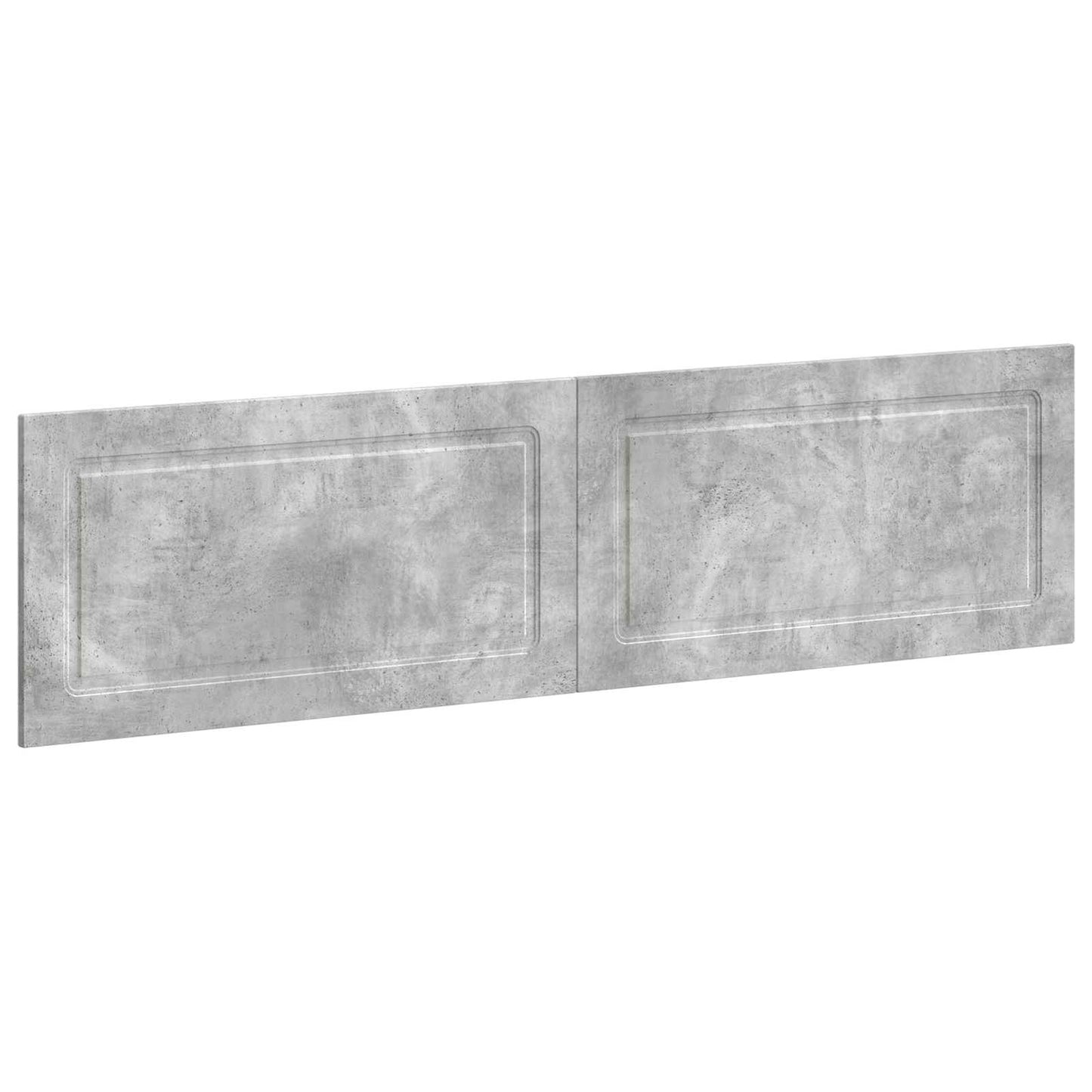 vidaXL Wall-Mounted Headboard UTRECHT Concrete Grey Engineered Wood