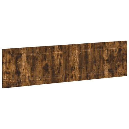 vidaXL Wall-Mounted Headboard UTRECHT Smoked Oak Engineered Wood