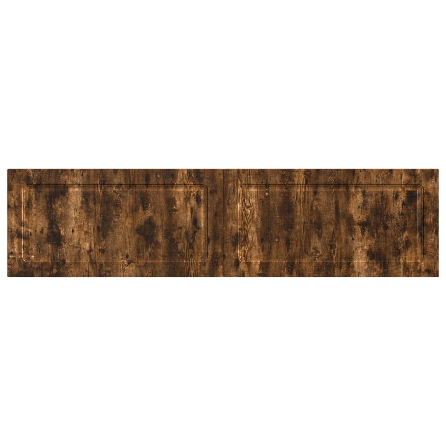 vidaXL Wall-Mounted Headboard UTRECHT Smoked Oak Engineered Wood