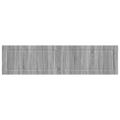 vidaXL Wall-Mounted Headboard UTRECHT Grey Sonoma Engineered Wood