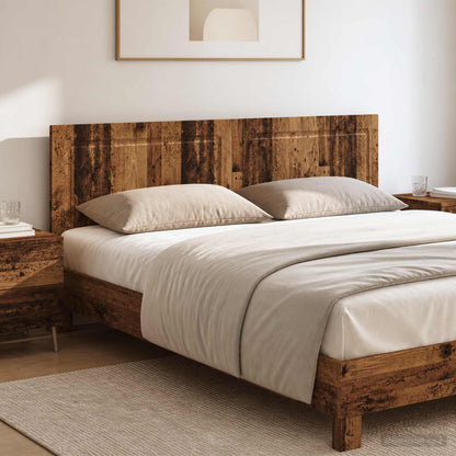 vidaXL Wall-Mounted Headboard UTRECHT Old Wood Engineered Wood