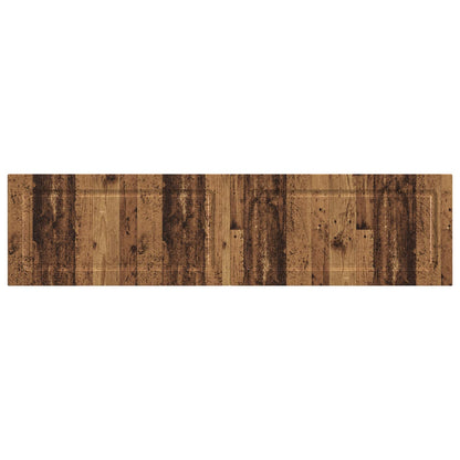 vidaXL Wall-Mounted Headboard UTRECHT Old Wood Engineered Wood