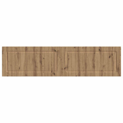 vidaXL Wall-Mounted Headboard UTRECHT Artisan Oak Engineered Wood