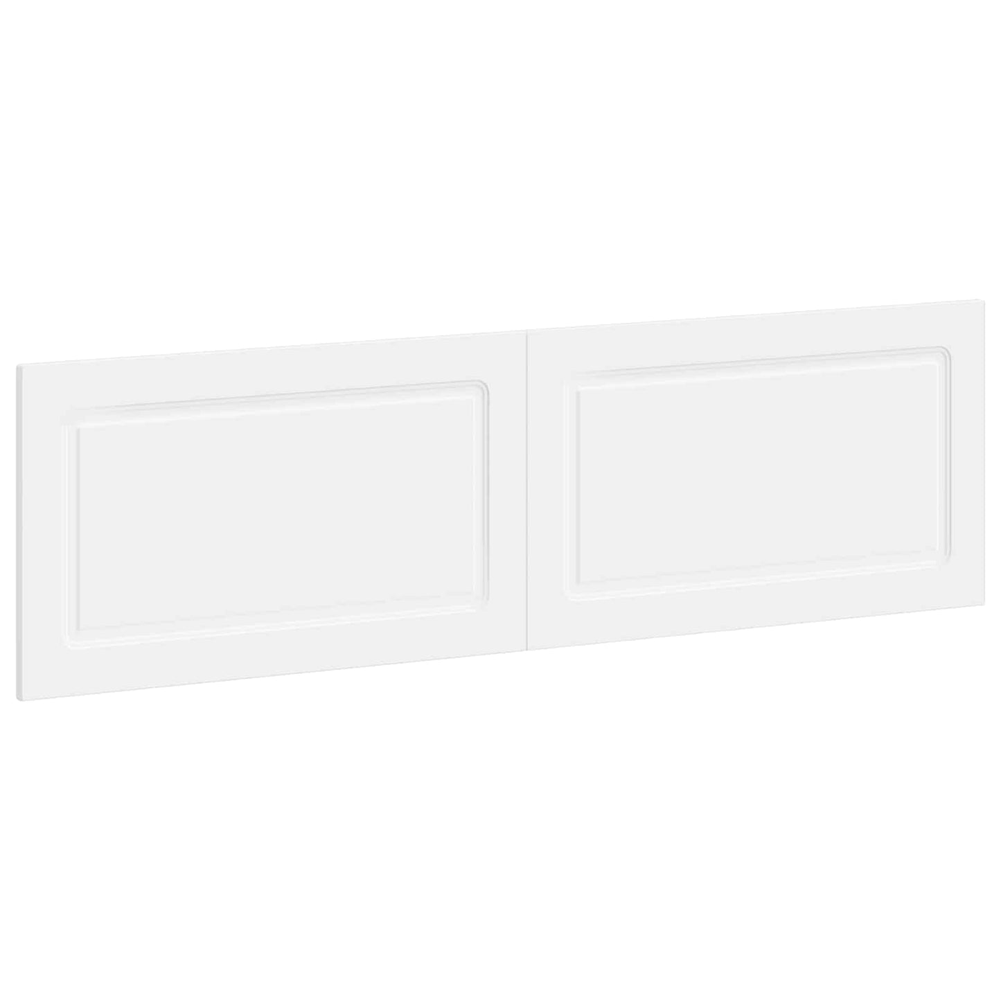 vidaXL Wall-Mounted Headboard UTRECHT White Engineered Wood