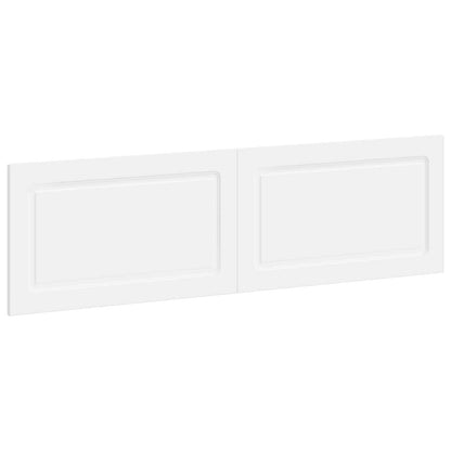 vidaXL Wall-Mounted Headboard UTRECHT White Engineered Wood