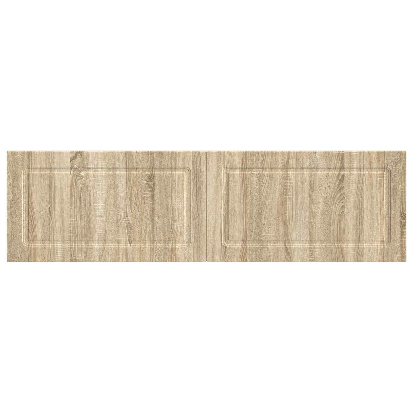 vidaXL Wall-Mounted Headboard UTRECHT Sonoma Oak Engineered Wood