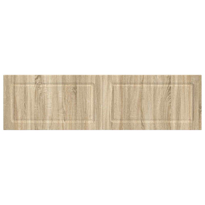 vidaXL Wall-Mounted Headboard UTRECHT Sonoma Oak Engineered Wood