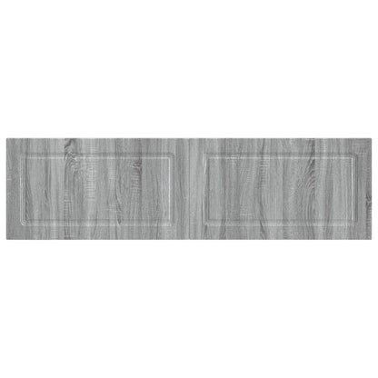vidaXL Wall-Mounted Headboard UTRECHT Grey Sonoma Engineered Wood