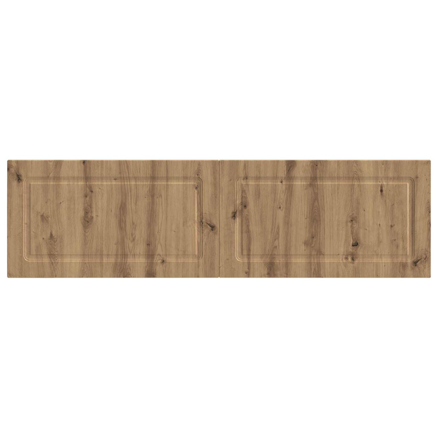 vidaXL Wall-Mounted Headboard UTRECHT Artisan Oak Engineered Wood