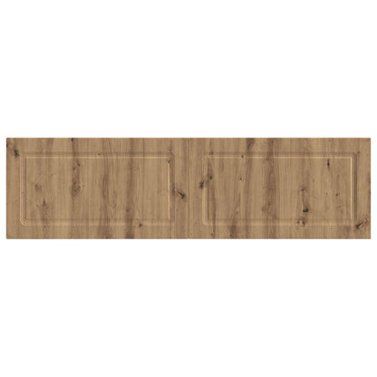 vidaXL Wall-Mounted Headboard UTRECHT Artisan Oak Engineered Wood