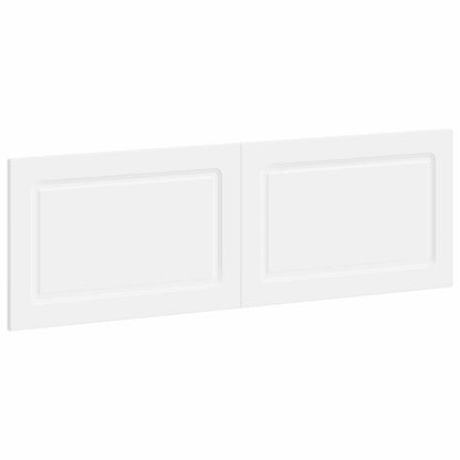 vidaXL Wall-Mounted Headboard UTRECHT White Engineered Wood
