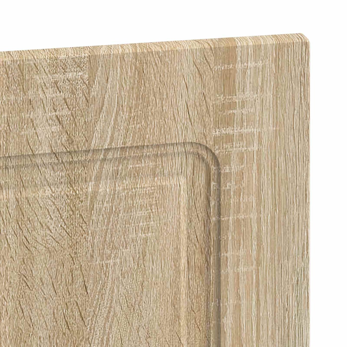 vidaXL Wall-Mounted Headboard UTRECHT Sonoma Oak Engineered Wood