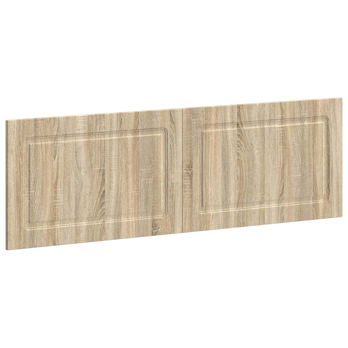 vidaXL Wall-Mounted Headboard UTRECHT Sonoma Oak Engineered Wood