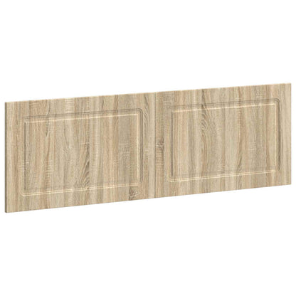 vidaXL Wall-Mounted Headboard UTRECHT Sonoma Oak Engineered Wood